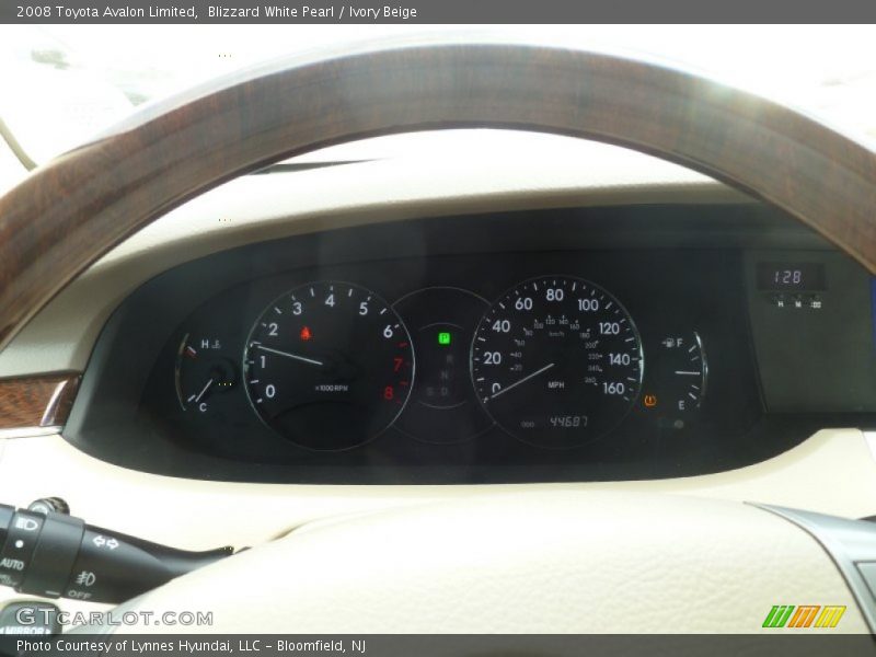 Blizzard White Pearl / Ivory Beige 2008 Toyota Avalon Limited