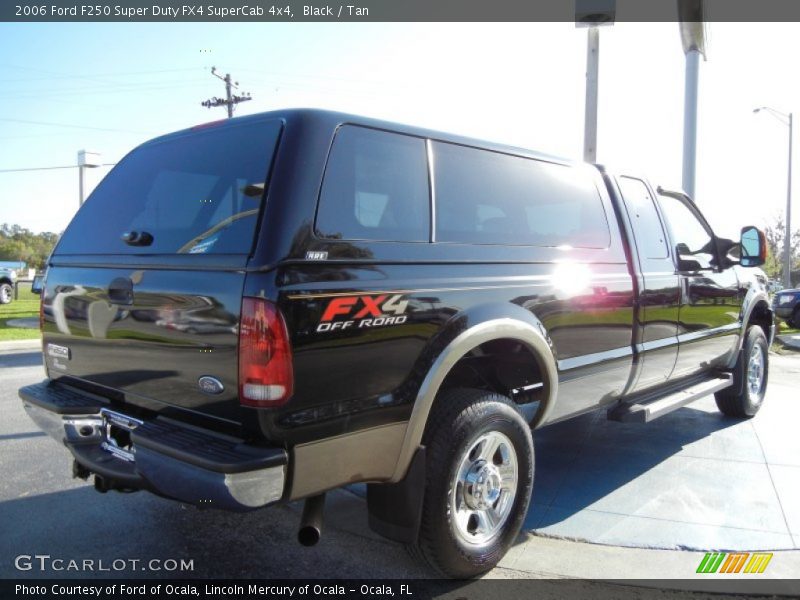 Black / Tan 2006 Ford F250 Super Duty FX4 SuperCab 4x4