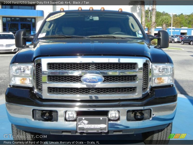 Black / Tan 2006 Ford F250 Super Duty FX4 SuperCab 4x4