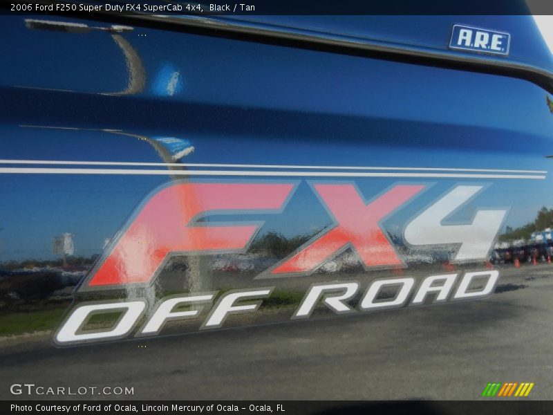 Black / Tan 2006 Ford F250 Super Duty FX4 SuperCab 4x4