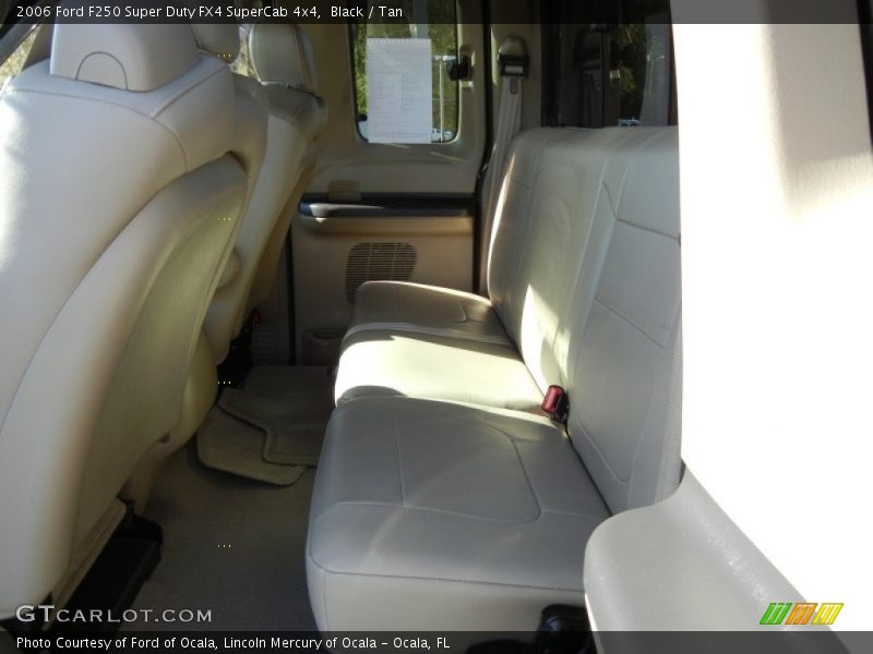 Black / Tan 2006 Ford F250 Super Duty FX4 SuperCab 4x4