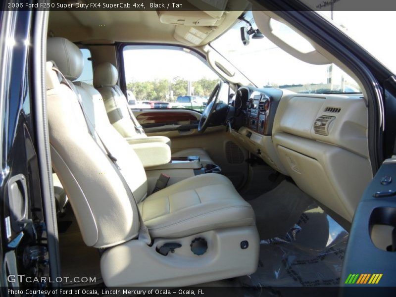 Black / Tan 2006 Ford F250 Super Duty FX4 SuperCab 4x4