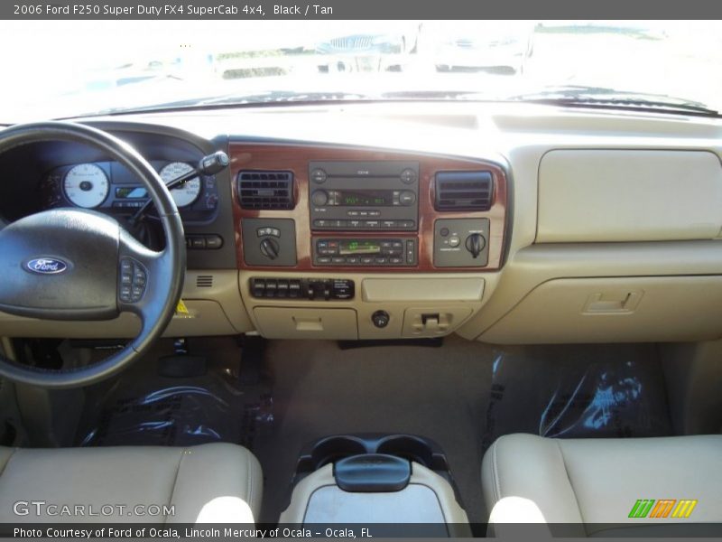 Black / Tan 2006 Ford F250 Super Duty FX4 SuperCab 4x4