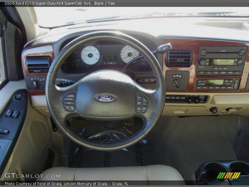 Black / Tan 2006 Ford F250 Super Duty FX4 SuperCab 4x4