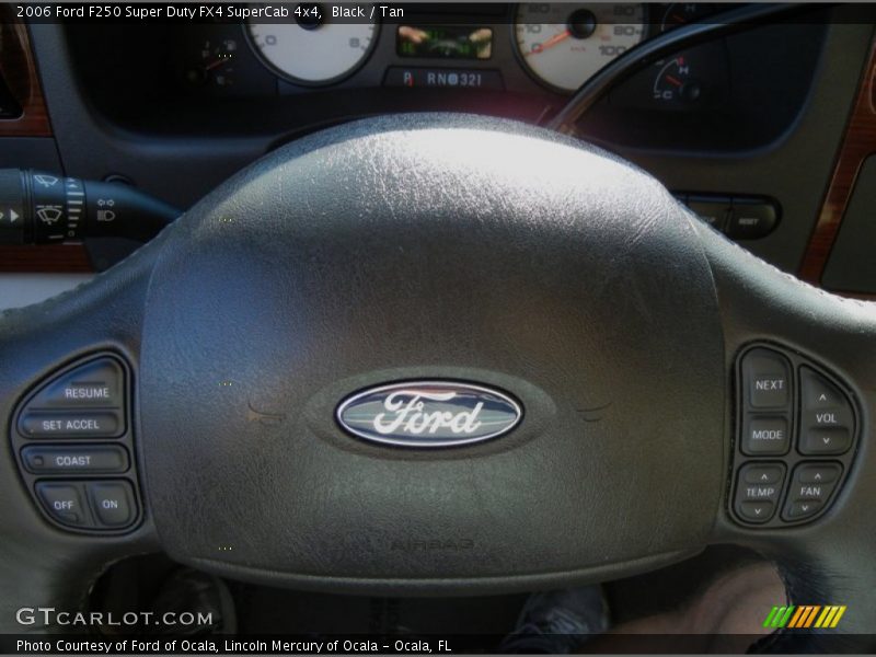 Black / Tan 2006 Ford F250 Super Duty FX4 SuperCab 4x4