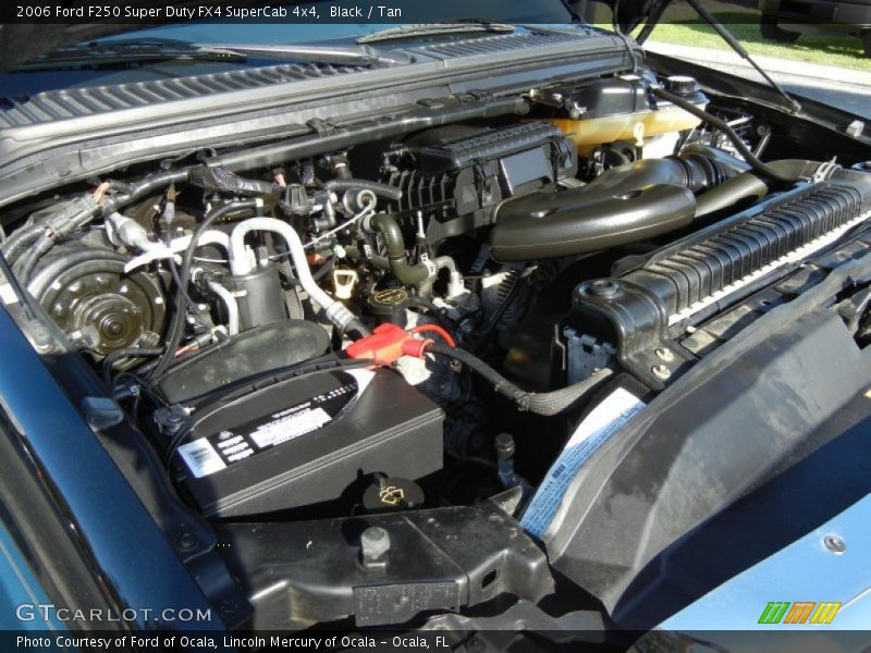 Black / Tan 2006 Ford F250 Super Duty FX4 SuperCab 4x4