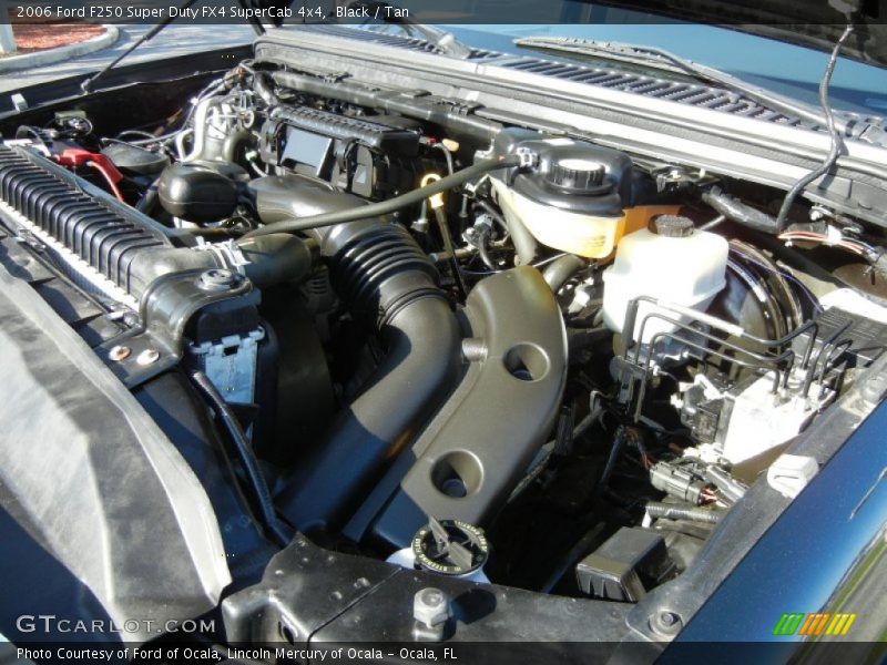 Black / Tan 2006 Ford F250 Super Duty FX4 SuperCab 4x4
