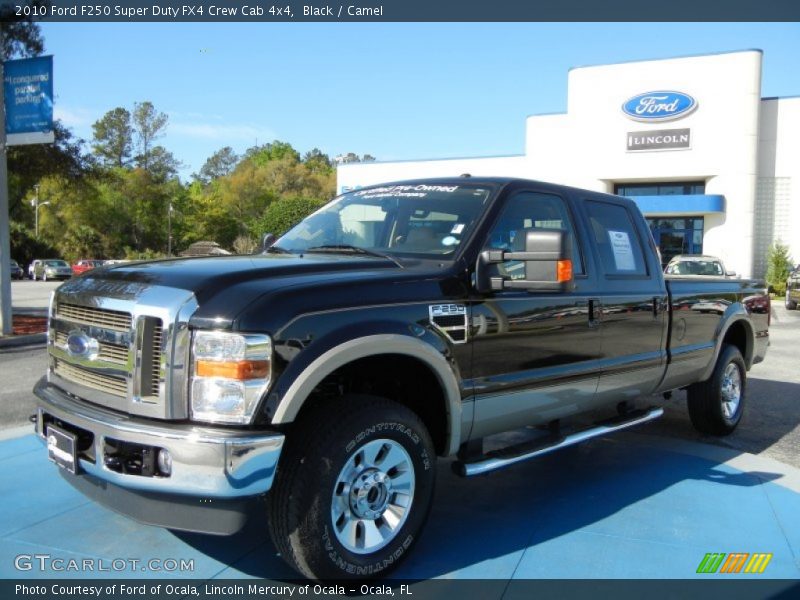 Black / Camel 2010 Ford F250 Super Duty FX4 Crew Cab 4x4