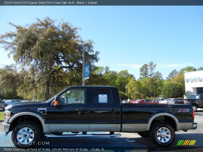 Black / Camel 2010 Ford F250 Super Duty FX4 Crew Cab 4x4