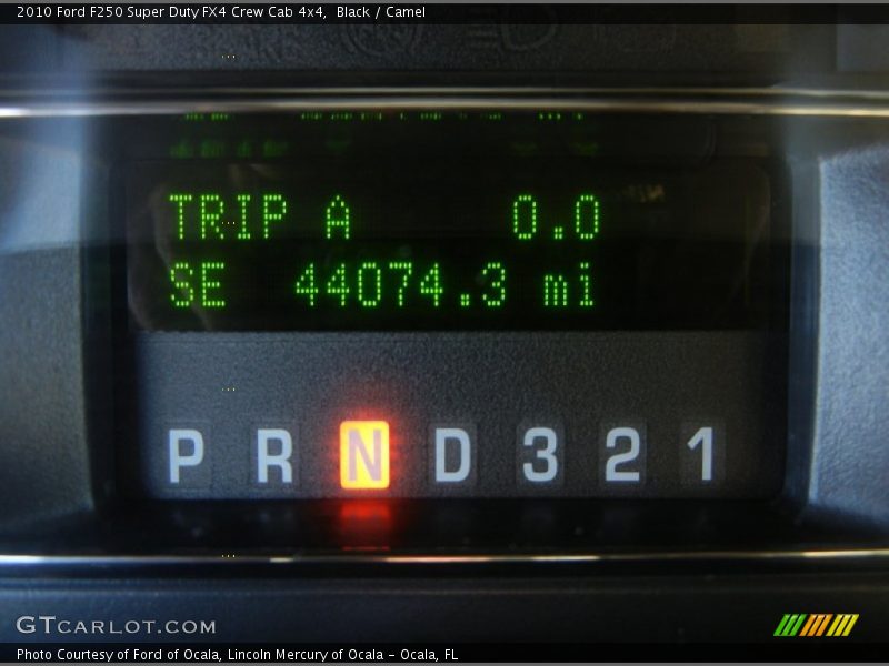 Black / Camel 2010 Ford F250 Super Duty FX4 Crew Cab 4x4