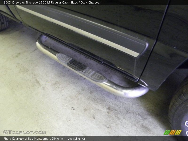 Black / Dark Charcoal 2003 Chevrolet Silverado 1500 LS Regular Cab