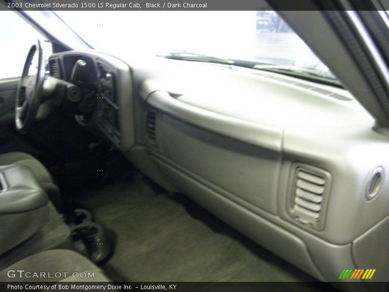 Black / Dark Charcoal 2003 Chevrolet Silverado 1500 LS Regular Cab