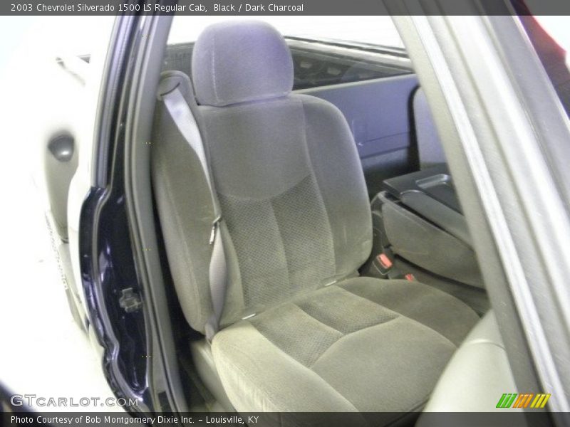 Black / Dark Charcoal 2003 Chevrolet Silverado 1500 LS Regular Cab