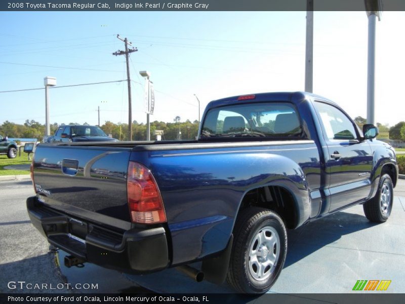 Indigo Ink Pearl / Graphite Gray 2008 Toyota Tacoma Regular Cab
