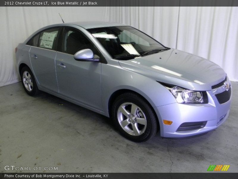 Ice Blue Metallic / Jet Black 2012 Chevrolet Cruze LT