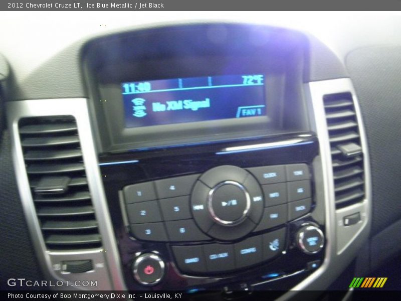 Ice Blue Metallic / Jet Black 2012 Chevrolet Cruze LT