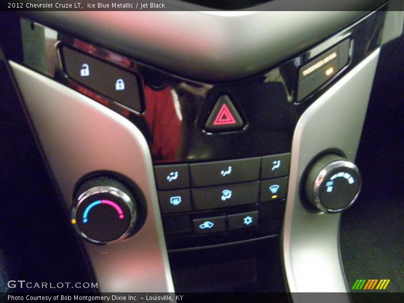 Ice Blue Metallic / Jet Black 2012 Chevrolet Cruze LT