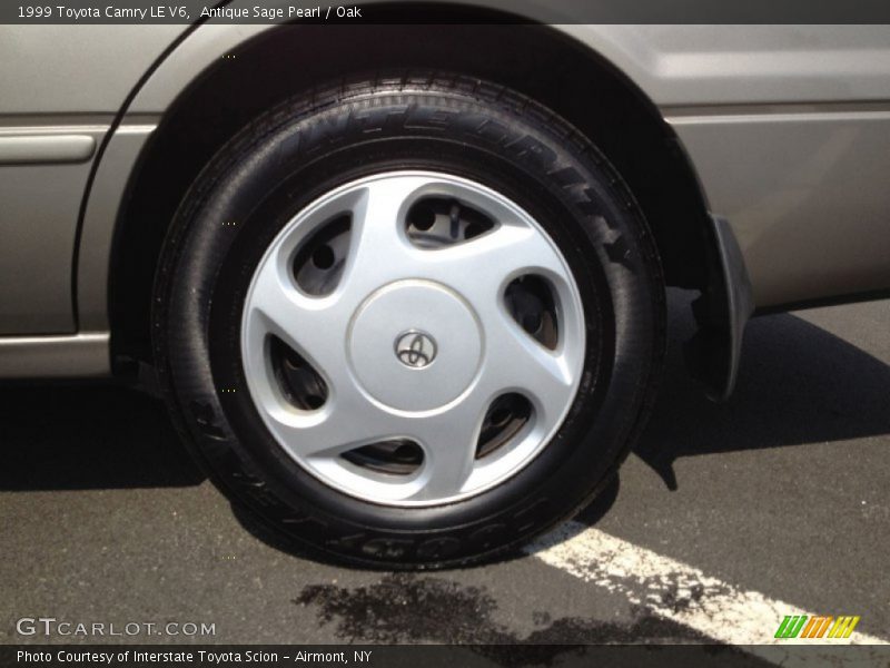 Antique Sage Pearl / Oak 1999 Toyota Camry LE V6