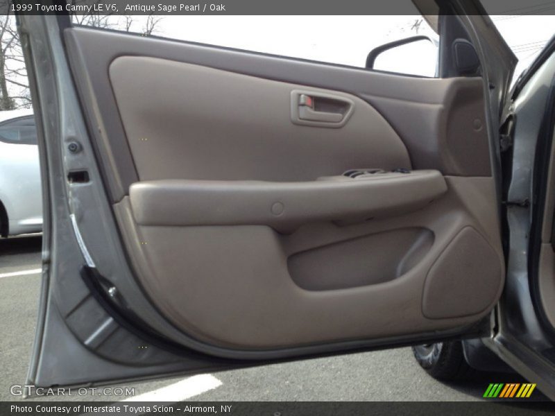 Antique Sage Pearl / Oak 1999 Toyota Camry LE V6