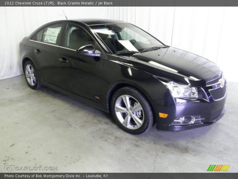 Black Granite Metallic / Jet Black 2012 Chevrolet Cruze LT/RS