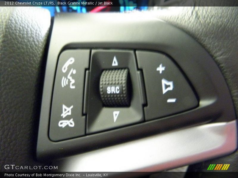 Black Granite Metallic / Jet Black 2012 Chevrolet Cruze LT/RS