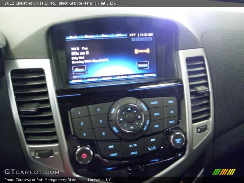 Black Granite Metallic / Jet Black 2012 Chevrolet Cruze LT/RS
