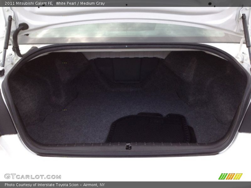 White Pearl / Medium Gray 2011 Mitsubishi Galant FE