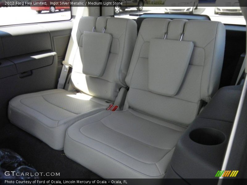 Ingot Silver Metallic / Medium Light Stone 2012 Ford Flex Limited