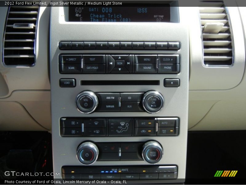 Ingot Silver Metallic / Medium Light Stone 2012 Ford Flex Limited