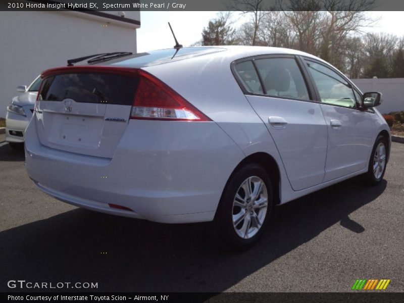 Spectrum White Pearl / Gray 2010 Honda Insight Hybrid EX