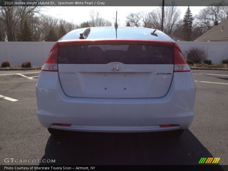 Spectrum White Pearl / Gray 2010 Honda Insight Hybrid EX