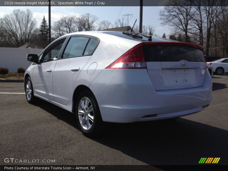 Spectrum White Pearl / Gray 2010 Honda Insight Hybrid EX
