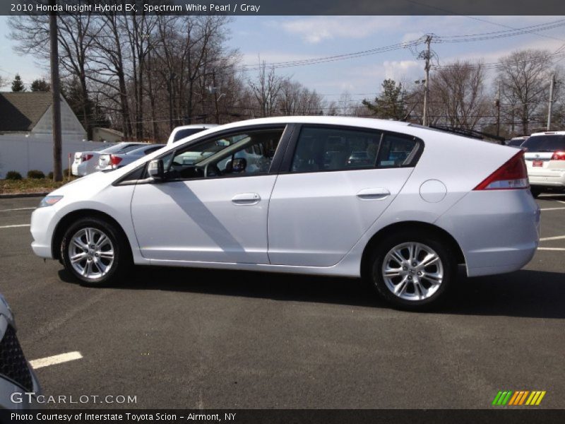Spectrum White Pearl / Gray 2010 Honda Insight Hybrid EX