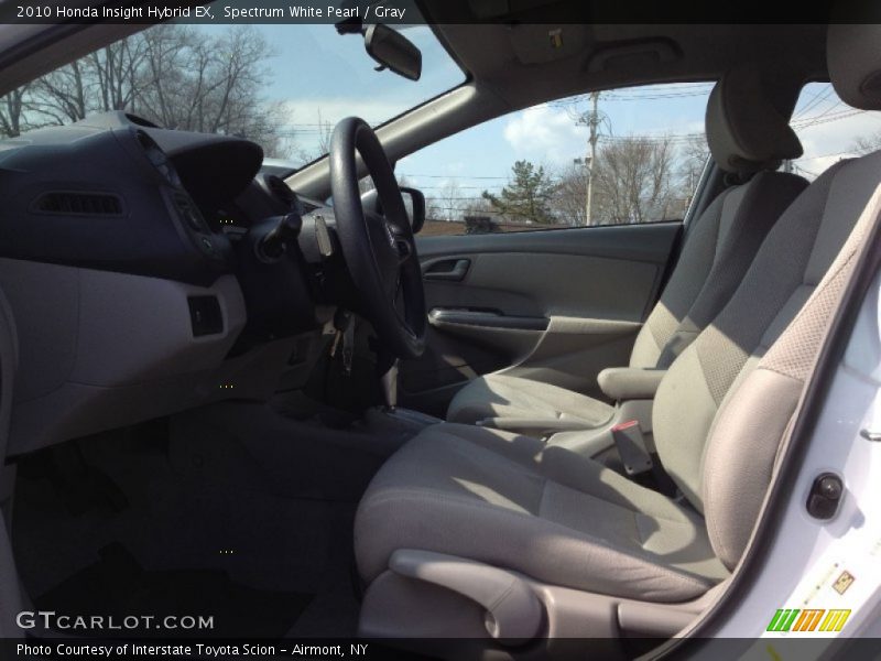 Spectrum White Pearl / Gray 2010 Honda Insight Hybrid EX