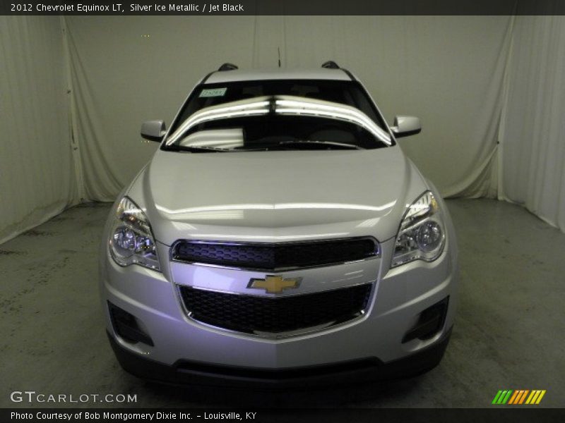 Silver Ice Metallic / Jet Black 2012 Chevrolet Equinox LT