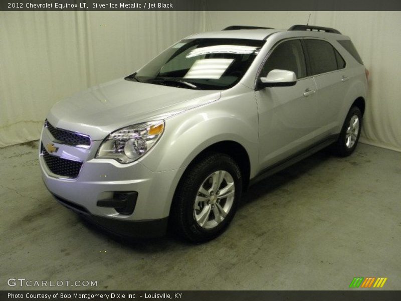 Silver Ice Metallic / Jet Black 2012 Chevrolet Equinox LT
