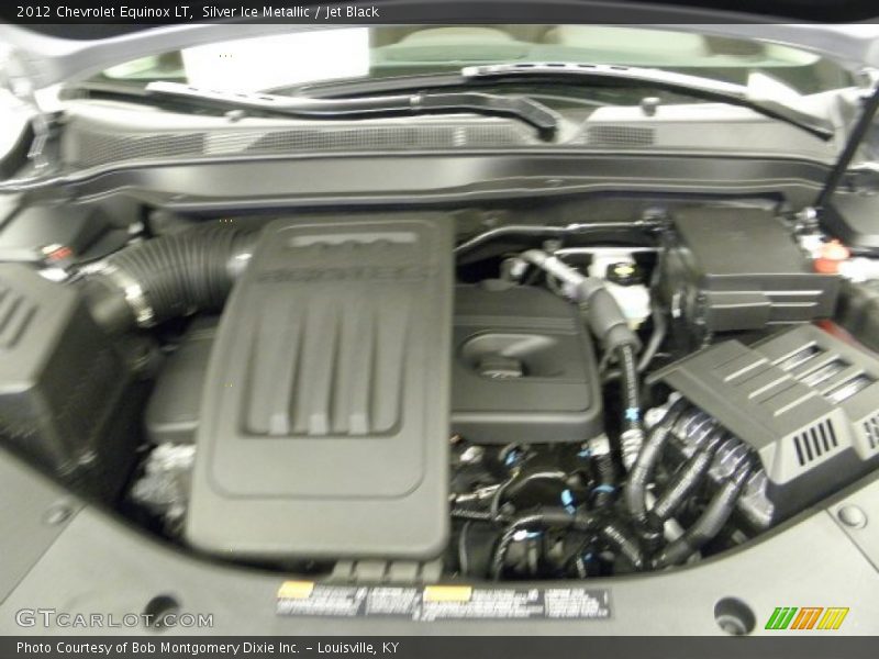 Silver Ice Metallic / Jet Black 2012 Chevrolet Equinox LT