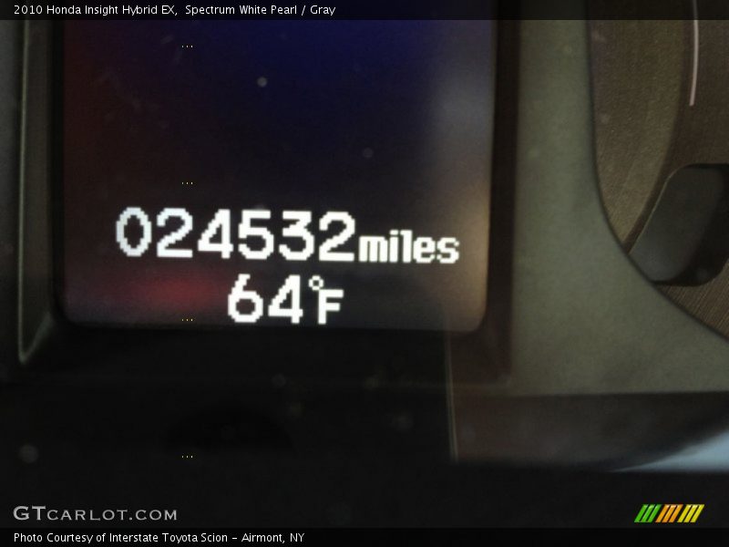 Spectrum White Pearl / Gray 2010 Honda Insight Hybrid EX