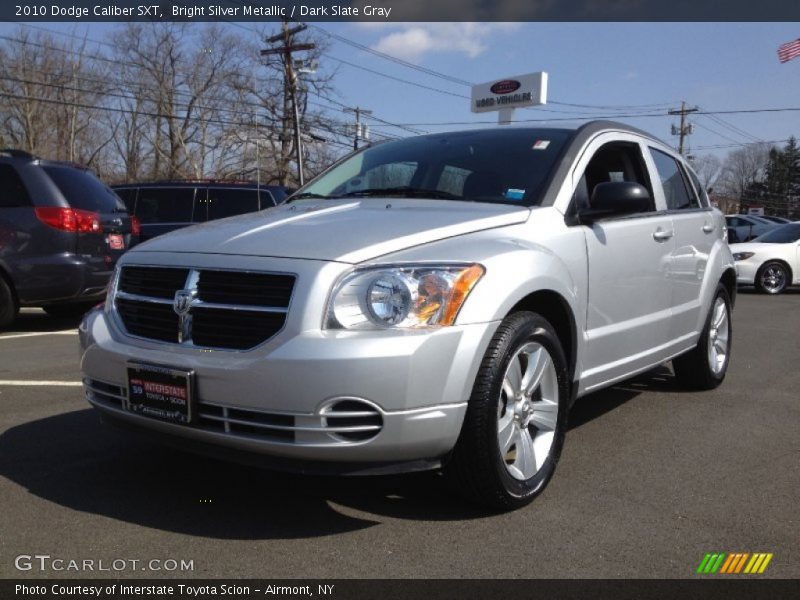 Bright Silver Metallic / Dark Slate Gray 2010 Dodge Caliber SXT
