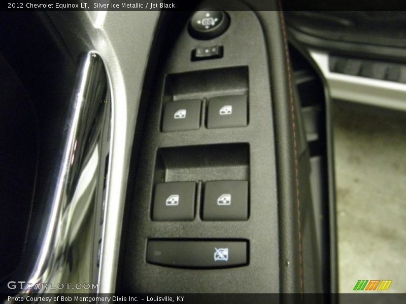 Silver Ice Metallic / Jet Black 2012 Chevrolet Equinox LT
