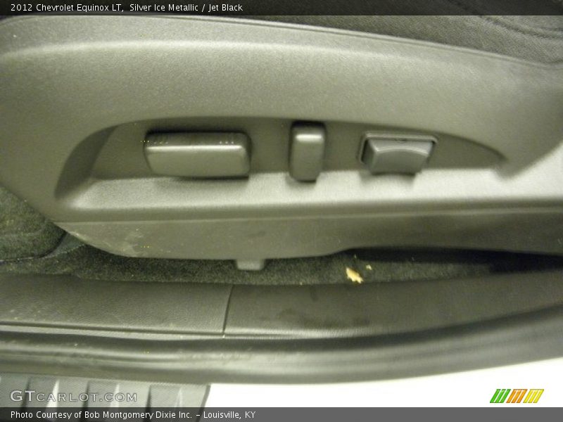 Silver Ice Metallic / Jet Black 2012 Chevrolet Equinox LT