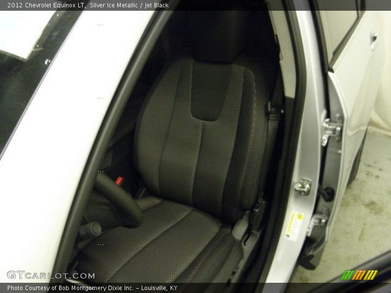 Silver Ice Metallic / Jet Black 2012 Chevrolet Equinox LT