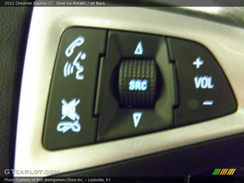 Silver Ice Metallic / Jet Black 2012 Chevrolet Equinox LT