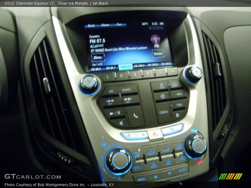 Silver Ice Metallic / Jet Black 2012 Chevrolet Equinox LT
