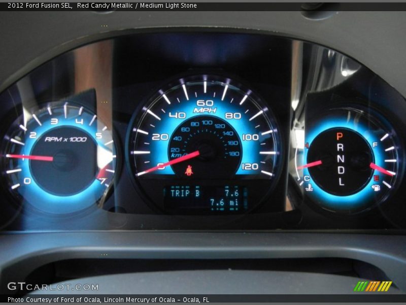  2012 Fusion SEL SEL Gauges