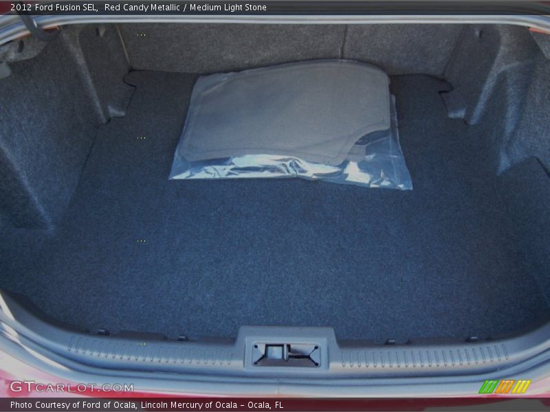  2012 Fusion SEL Trunk