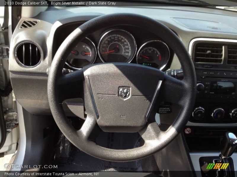 Bright Silver Metallic / Dark Slate Gray 2010 Dodge Caliber SXT