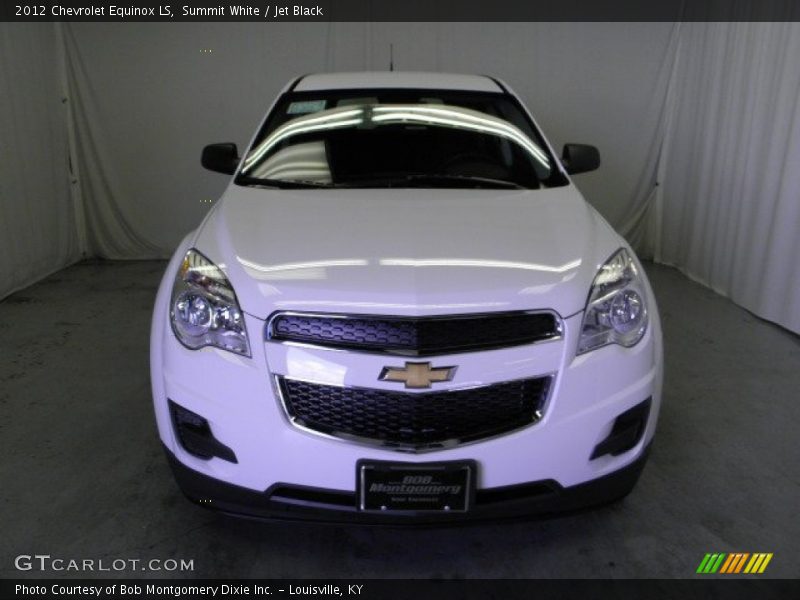 Summit White / Jet Black 2012 Chevrolet Equinox LS
