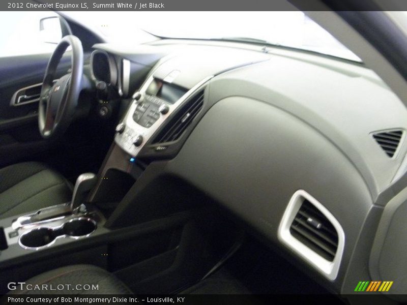 Summit White / Jet Black 2012 Chevrolet Equinox LS