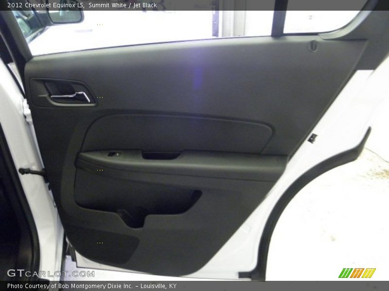 Summit White / Jet Black 2012 Chevrolet Equinox LS